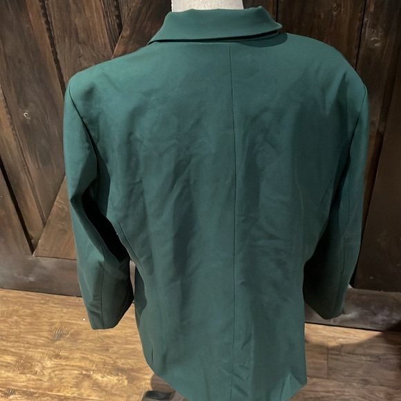 Dark Green single button blazer new with tags - Picture 5 of 10